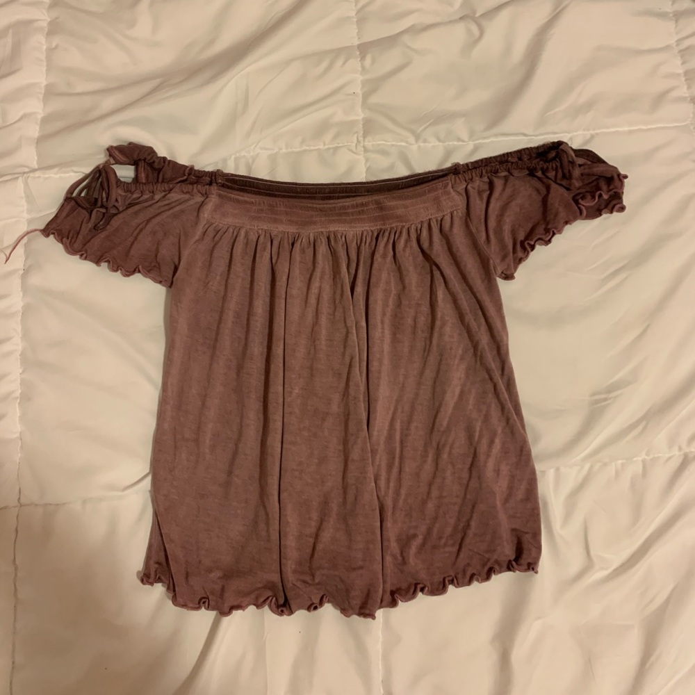 Off-the-Shoulder Shirt